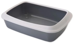 Sivý mačací záchod 37x50 cm Savic Iriz – Plaček Pet Products