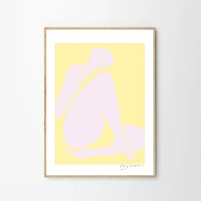 The Poster Club Plagát Lilac Intimacy by Tiny Stories 30x40 cm