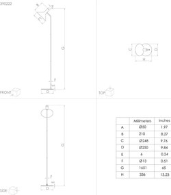 Eglo 390222 - Stojacia lampa MORESCANA 1xE27/28W/230V čierna