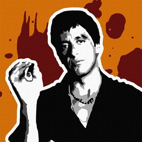 Ručne maľovaný POP Art obraz Scarface - AL PACINO | rôzne rozmery