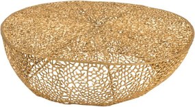 Coffee stolík Koral gold - 114 * 112 * 30cm