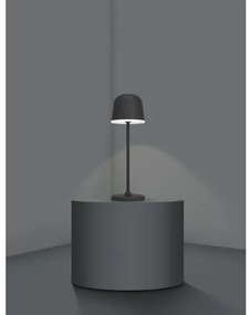 Eglo 900457-LED Stmievateľná vonkajšia lampa MANNERA 2,2W/5V 1800 mAh čierna IP54