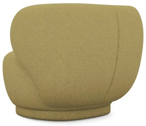 Kreslo v horčicovej farbe Hina – Makamii