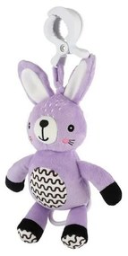 Naťahovací hrací strojček babyted Zajačik plyš 30 cm záves na postieľku / kočík