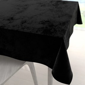 Biante Zamatový štvorcový obrus Velvet Prémium SVP-041 Čierny 140x140 cm