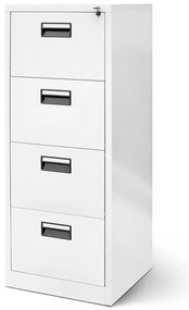 Skriňa Sara V004 kovová biela