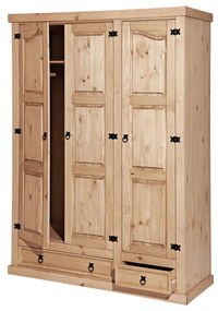 IDEA nábytok Skriňa 3-dverová CORONA vosk 162818