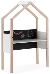 Detský písací stôl z borovicového dreva 40x100 cm Roxana – Marckeric