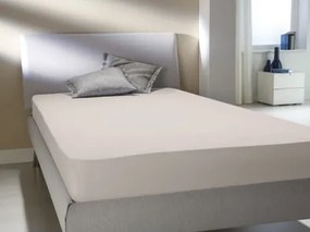 Prestieradlo Flanel 90x200x30 cm, krémové%