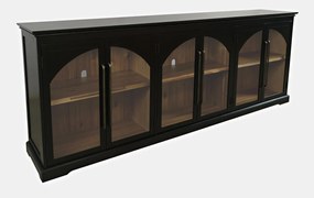 Komoda Avola 244 cm z masivu černá