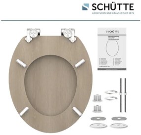 Schütte WC doska (moderný vzhľad dreva)  (100367140)