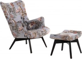 Kreslo Grande s podnožkou, Martin12 / orech