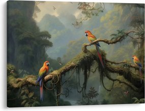 Obraz - Tropický les (70x50 cm)