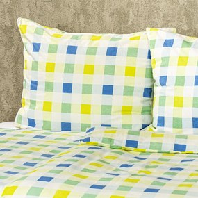 4Home Flanelové obliečky Kocka zelená
