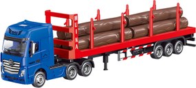 Nákladné auto Wood Transport Metal Huina 1:50 Red