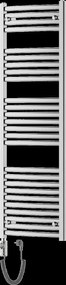 Mexen Helios, elektrické vykurovacie teleso 1500x500 mm + vykurovacia tyč 600 W, chrómová, W103-1500-500-2600-01
