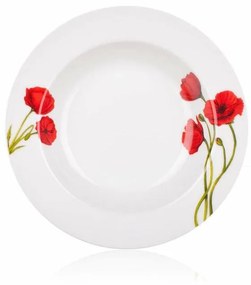 Banquet Red Poppy 18-dielna tanierová súprava