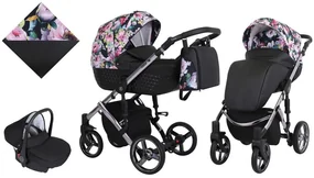 Kočík Kunert Tiaro Premium graphite frame 3v1 - 01