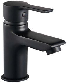 Invena Bralos, umývadlová batéria h-134, čierna matná, INV-BU-07-004-A