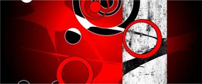 Obraz abstrakcie (120x50 cm)
