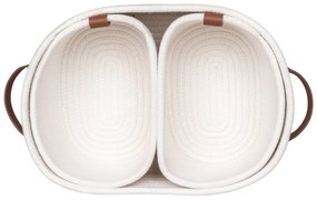 Látkové košíky do kúpeľne v súprave 3 ks 35x25x13 cm Jarana – House Nordic