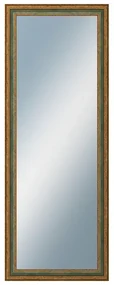 DANTIK - Zrkadlo v rámu, rozmer s rámom 60x160 cm z lišty HRAD zelená (3005)