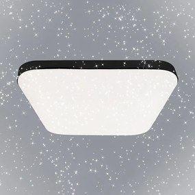 Stropné prisadené svietidlo Avalon Black EK77862 25W KW SKY PL1