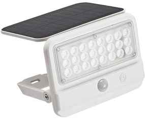 Rabalux 77090 - LED solárne nástenné svietidlo FLAXTON LED/7W/3,7V IP54 biele