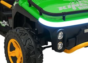Ramiz Elektrická bugina UTV SPEED pre deti zelená