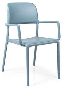 RIVA ARMCHAIR záhradná stolička s podrúčkami tortora