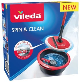 Súprava vedierka a mopu na podlahu Vileda Spin&amp;Clean