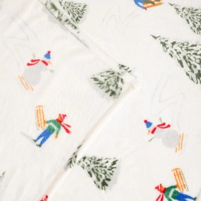 Deka SKIERS biela 758072