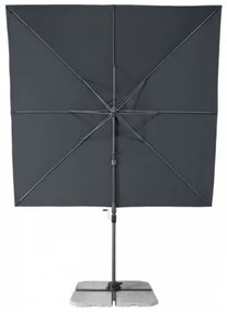 Derby RAVENNA Axial 275x275 cm - záhradný slnečník s bočnou tyčou - 2. akosť (S281)