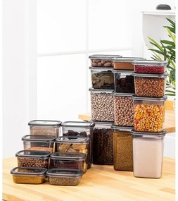 Plastové dózy v súprave 20 ks na potraviny Fresco – Hermia