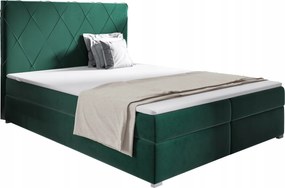 Kontinentálna posteľ Dva kontajnery matrac Pocket Marcos 180x200 Zelená