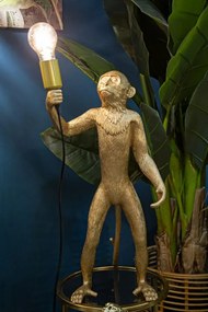 Stolná lampa Monkey 55 cm zlatá