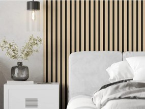Mexen Lam-B, akustické stenové lamely 275 × 30 cm, HDF doska 4 mm, technická dyha, dub pieskový, S100-275307-3015-001