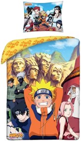 Bavlnené posteľné obliečky Naruto - The Hidden Leaf Village