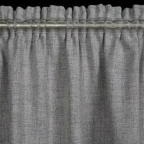 ZÁVES NA PÁSKE JULA 140X270 CM STRIEBORNÁ