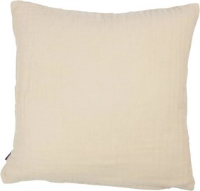 Krémový mušelínový vankúš Nova Muslin - 45*45cm