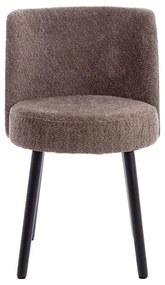 Hnedá jedálenská stolička Eckley – Light &amp; Living