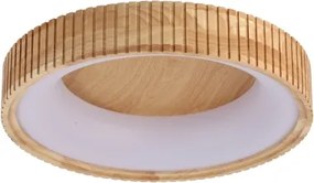 Brilagi - LED stropné svietidlo FALCON WOOD MODERN LED/30W/230V pr. 45 cm drevo