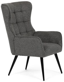 Relaxačné kreslo 315 GREY2, tmavošedé