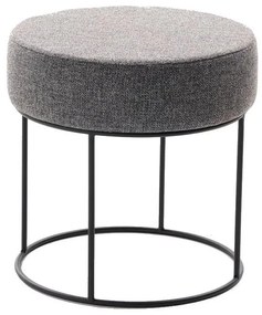 Taburet RELO, priemer 40 cm, antracit