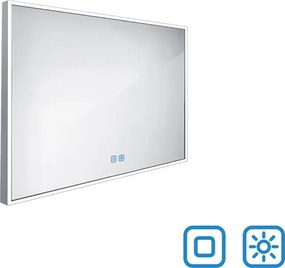 Nimco LED zrkadlo 1000x700 s dvoma dotykovými senzormi - ZP 13004VX