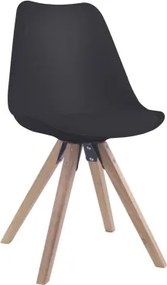 Jedálenská stolička Bojan,čierna%