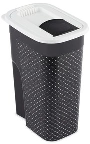 Čierny box na granule 4.1 l Flo - Rotho