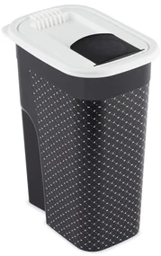 Čierny box na granule 4.1 l Flo - Rotho