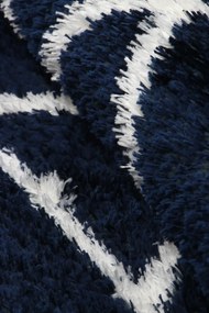 Koberec Boho 659 NAVY BLUE/CREAM rozmery koberec: 200x290 cm