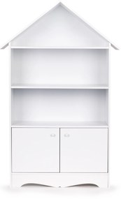 EcoToys Detská drevená knižnica - Domček